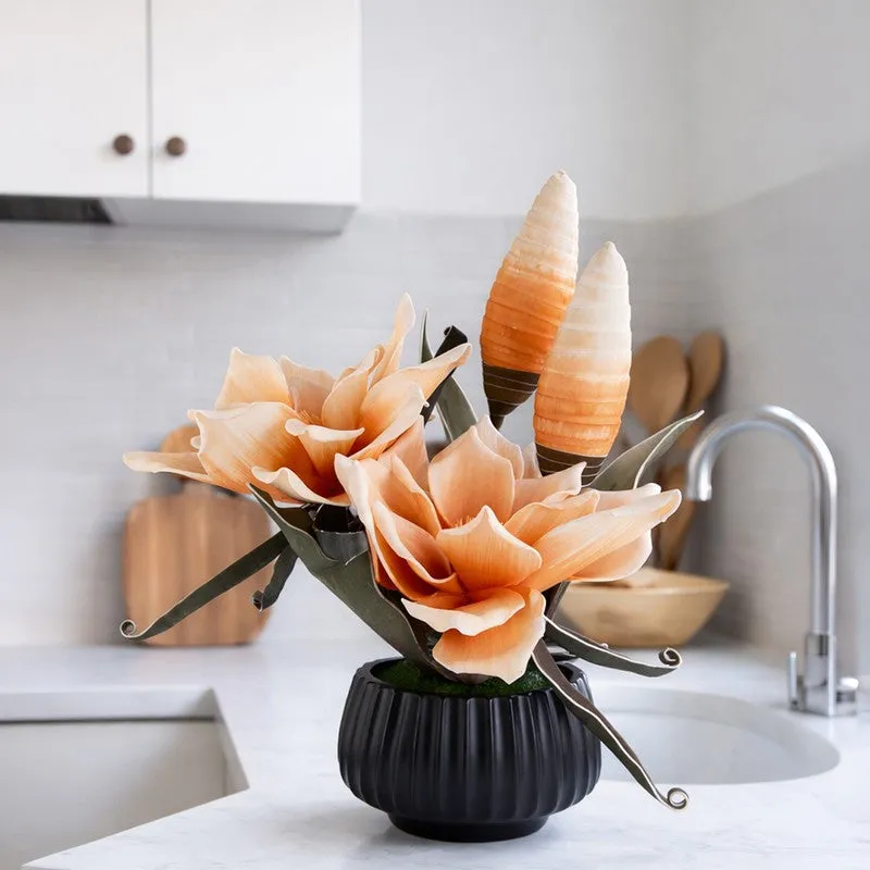 AarviDecor Sunset Bloom Foam Artificial Flowers media 4