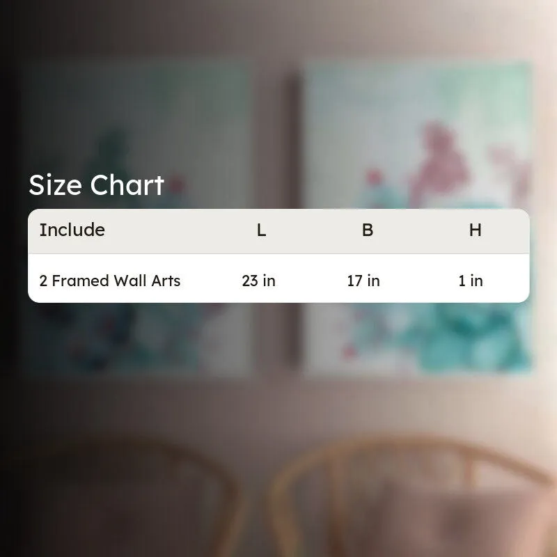 Peony Cluster Wall Painting - Set Of Two media 5