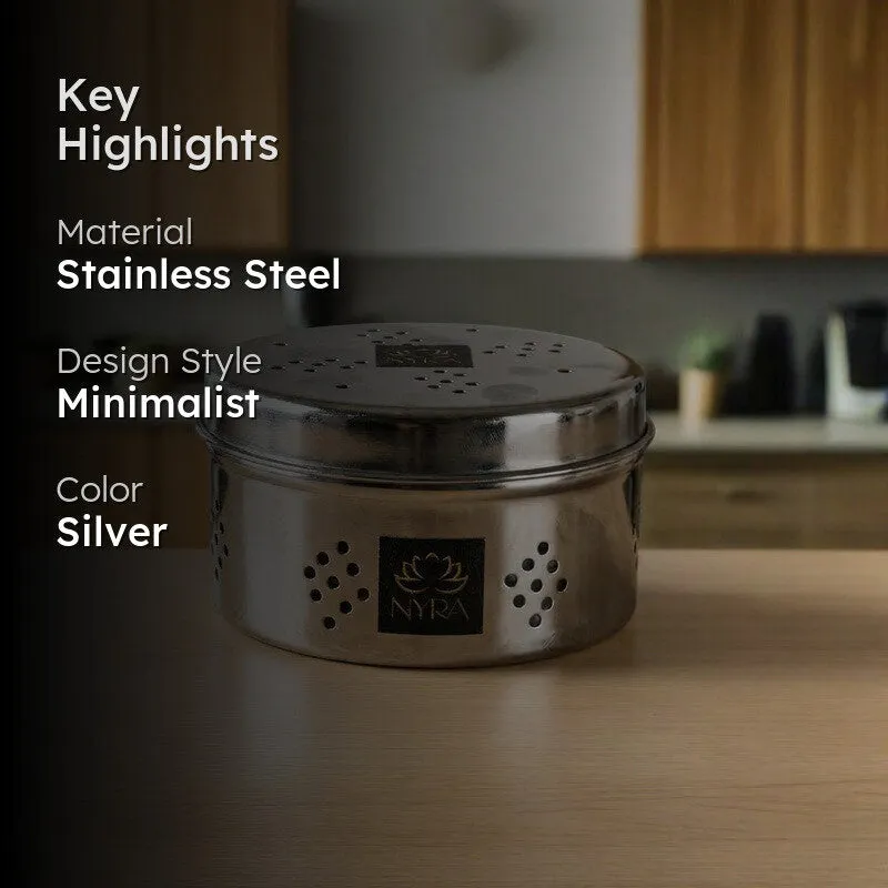 Craft Silver Stainless Steel Container - 300 mL media 2