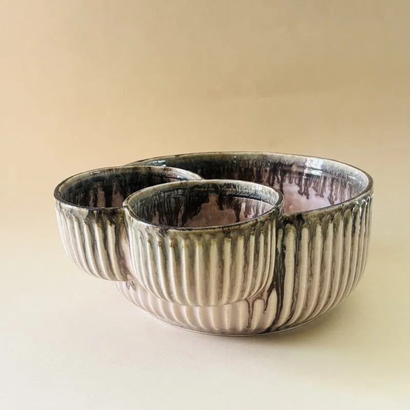 Double Dip Snack Bowl (800 mL) - Pink media 6