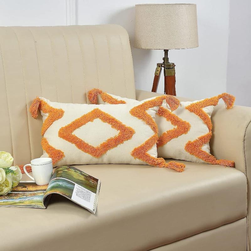 Niksa Tufted Cushion Cover - Set Of Two media 2