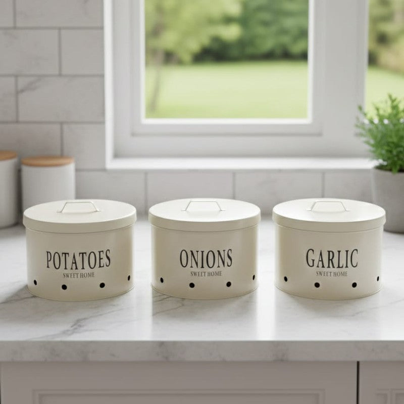FreshNest Cyl Iron Container (500 mL/1500 mL/3000 mL) - Set of Three media 5