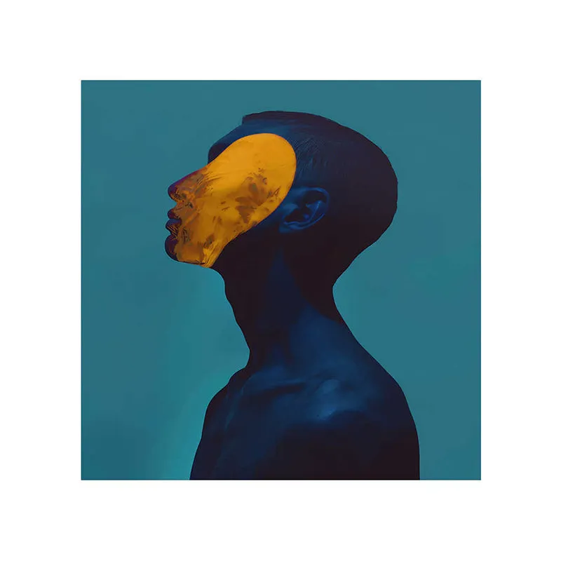 Yellow Mask Poly Canvas Wall Painting media 5