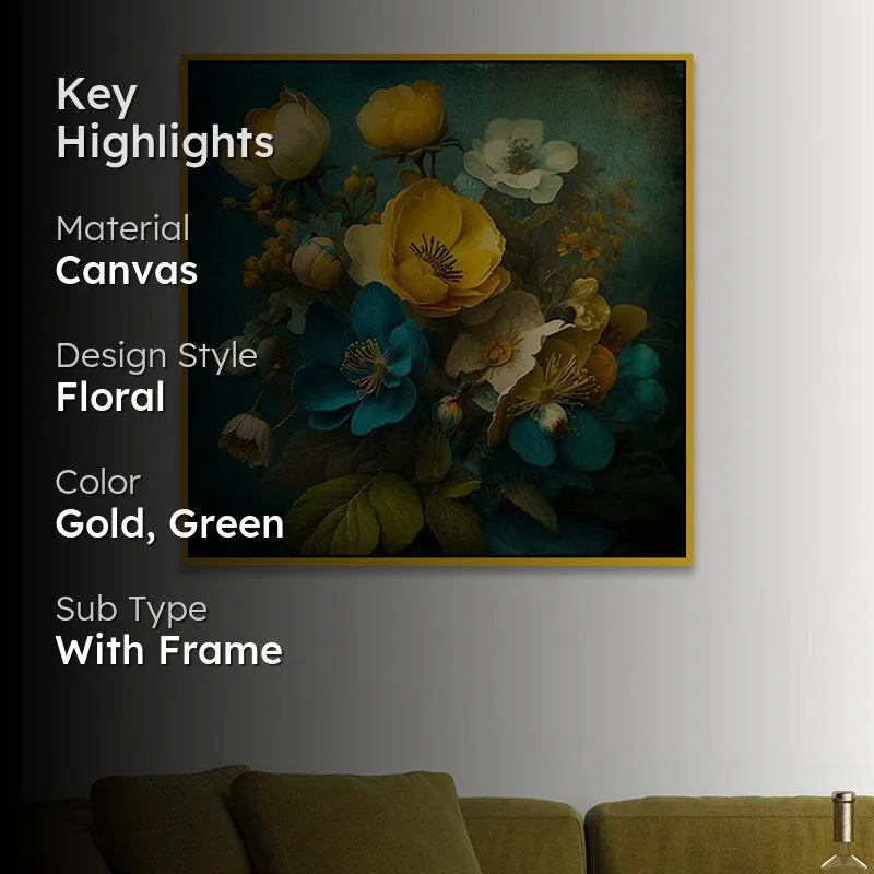Fresh Blooms Wall Painting media 2
