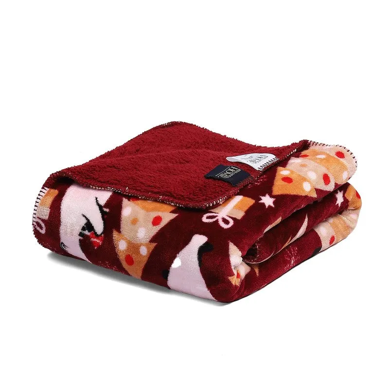 Monte Carlo Whimsical Winter Wrap Kids Blanket - 300 GSM media 6