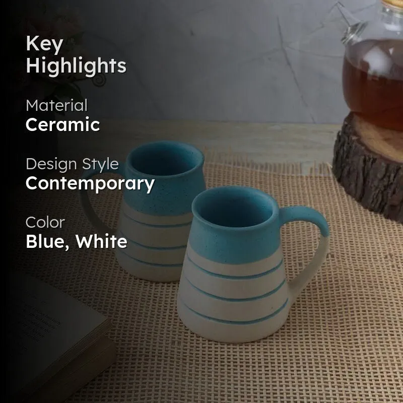 Solway Ceramic Coffee Mug (300 mL Each) - Set of Two media 2