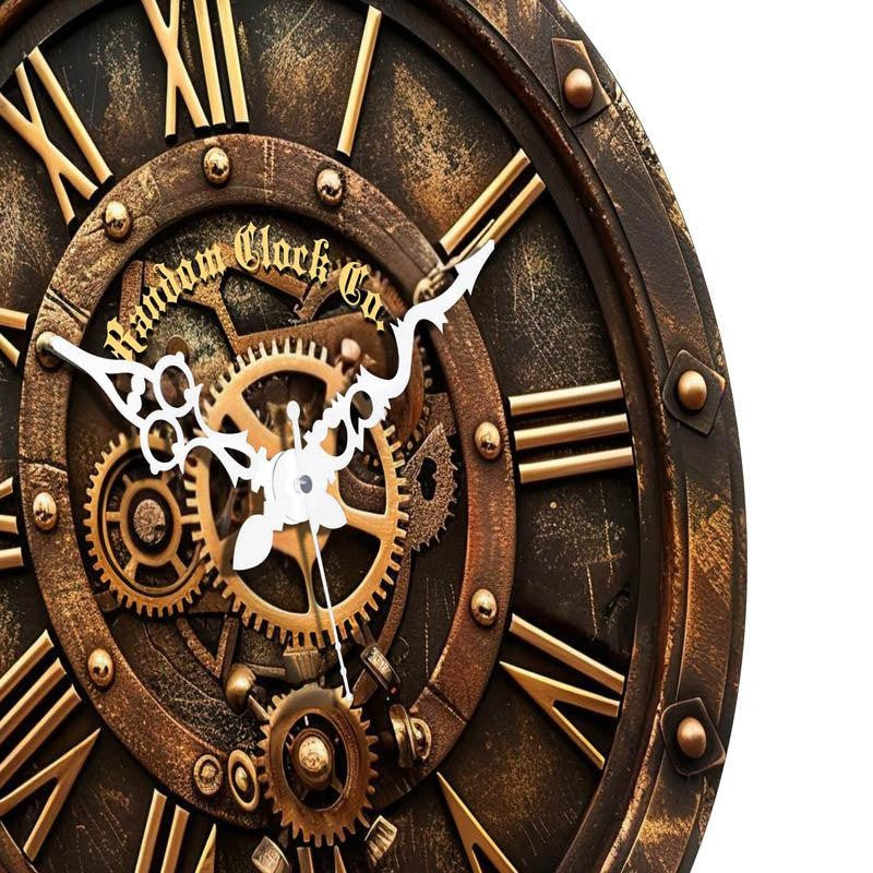 Kaiya Retro 3D Printed MDF Wall Clock media 8