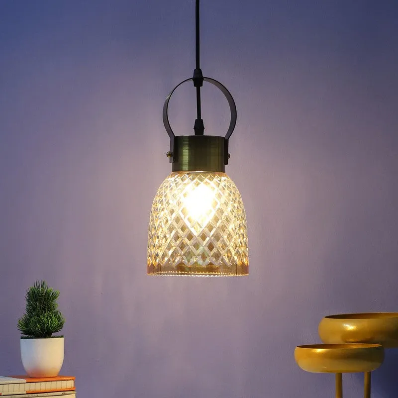 Crystal Weave Glass Ceiling Lamp media 4