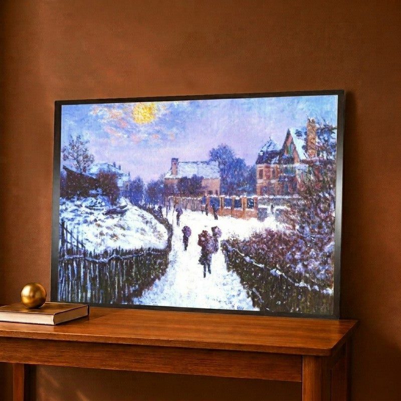 Boulevard Saint-Denis Canvas Wall Painting - 12 x 9 Inches