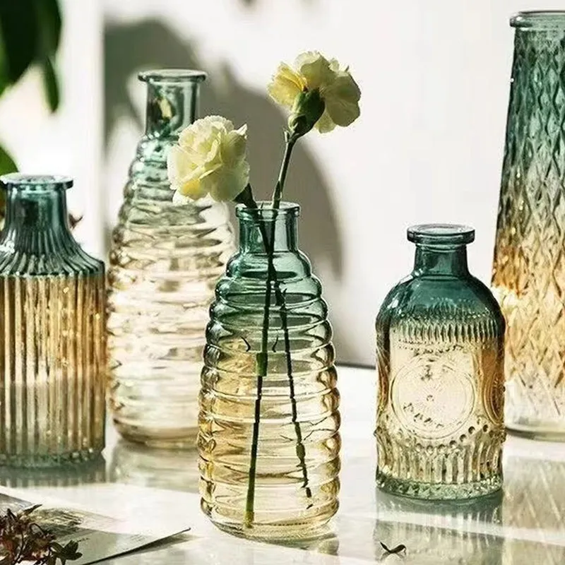 Glissera Glass Vase - Set Of Five media 7
