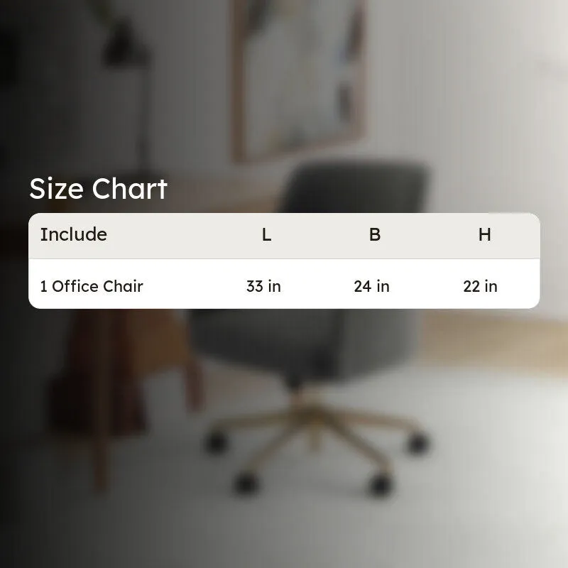 Sitessa Metal Office Chair - Grey media 11