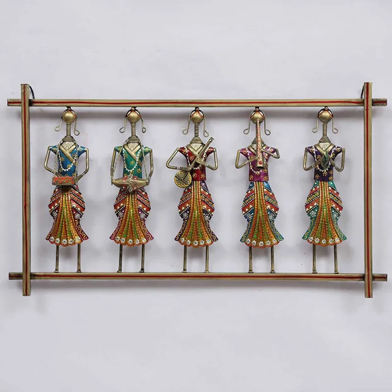 Tribe Of Dancers Iron Wall Accent media 3