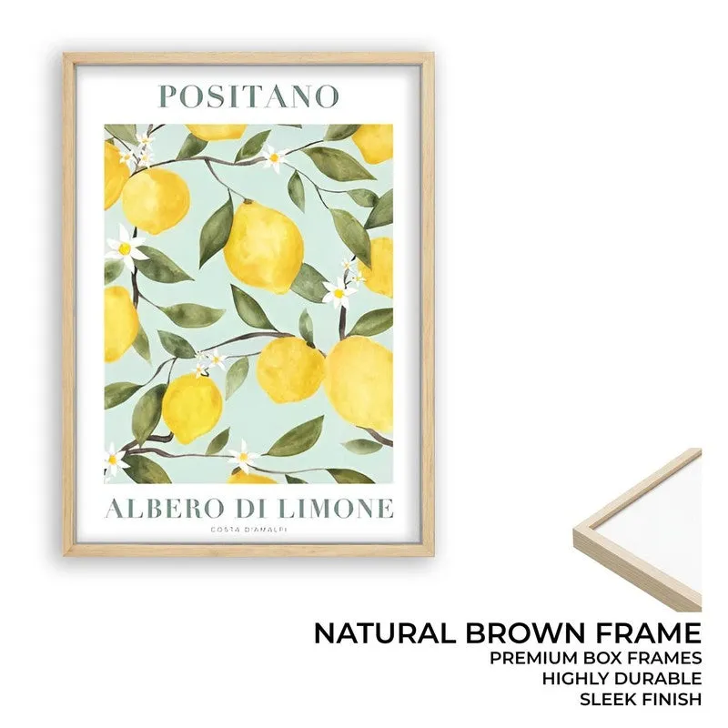 Citrus Zest Archival Canvas Wall Art - Brown media 10