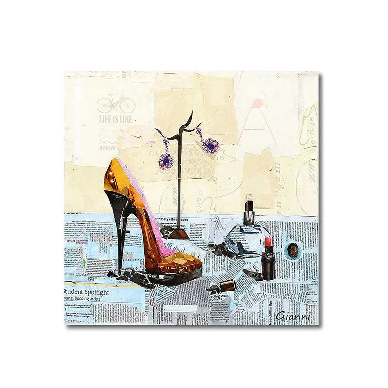 Glam Night Canvas Wall Painting media 3