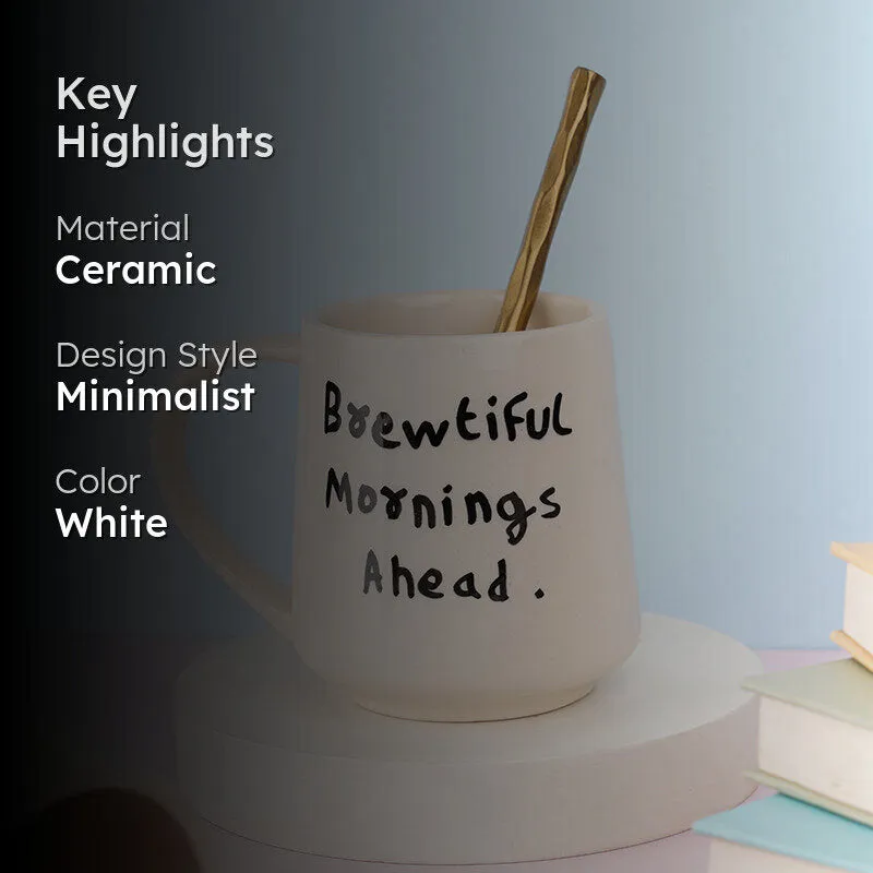 Brewtiful Ceramic Coffee Ceramic Coffee Mug (250 mL) media 2