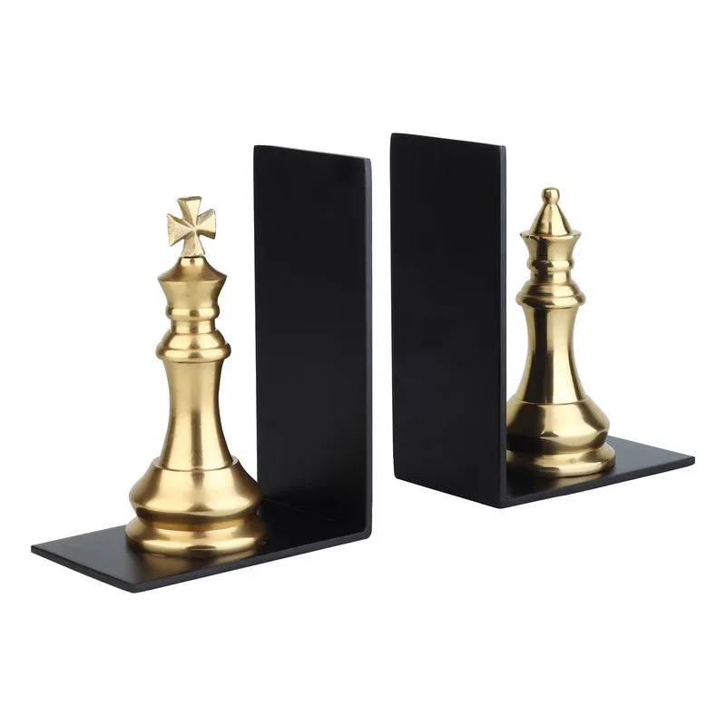 Book Mate Bookends (Gold) - Set Of Two media 5