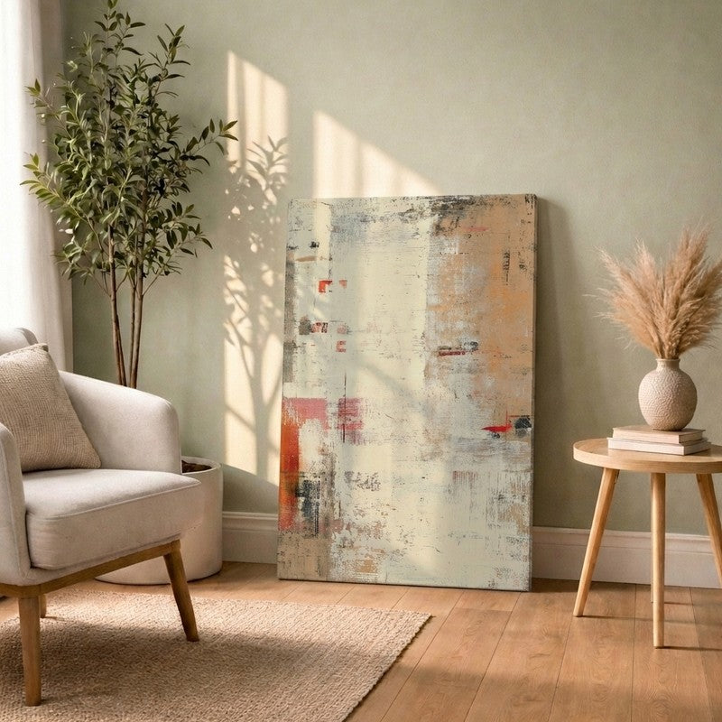 Axion Stroke Fusion Canvas Wall Art