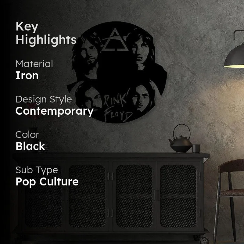 Pink Floyd Space Rock Iron Wall Accent media 2