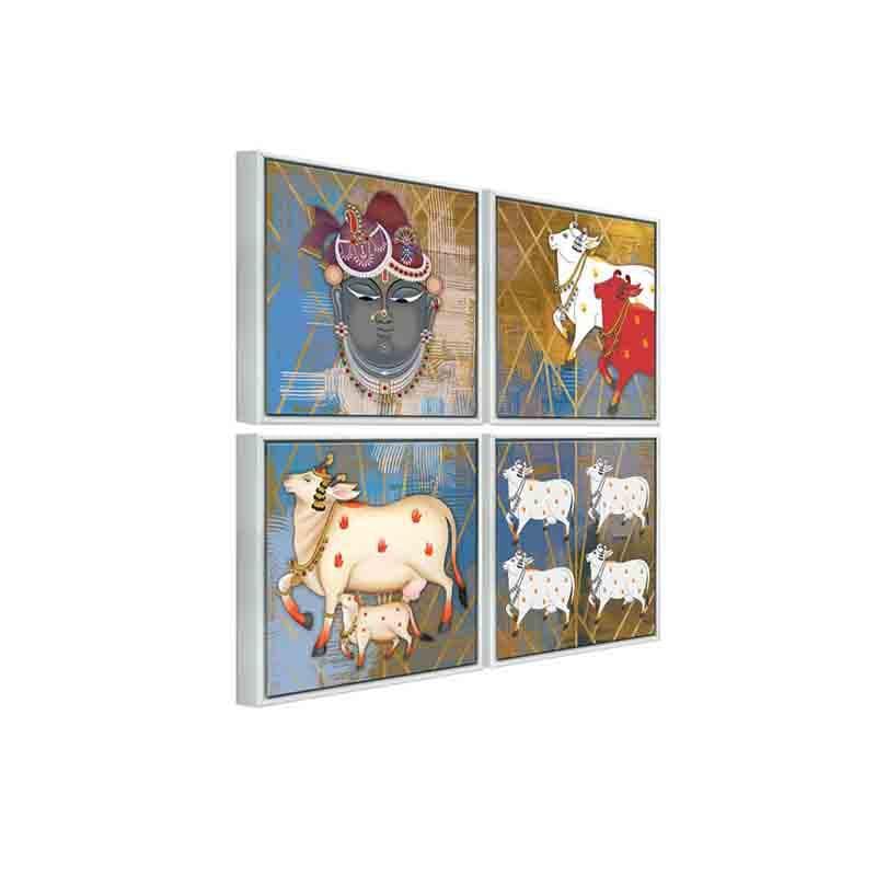 Nandi Wall Art - Set of Four media 5