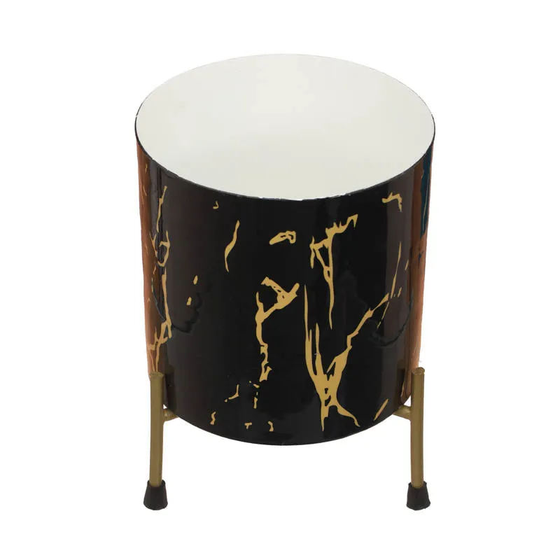 Nauko Planter With Stand (Black) - Two Piece set media 8