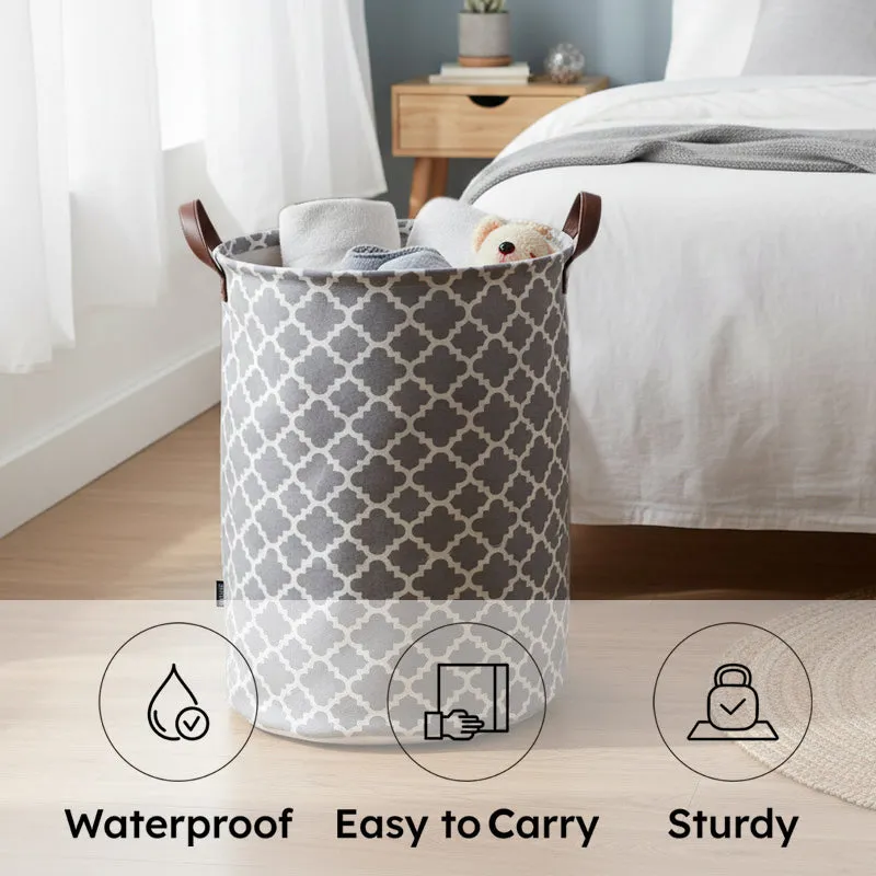 Entara Laundry Basket - Grey media 7