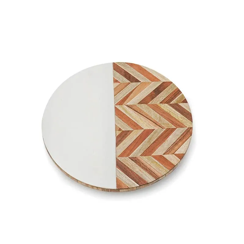 Half Halt (Wood,Resin) Lazy Susan media 4