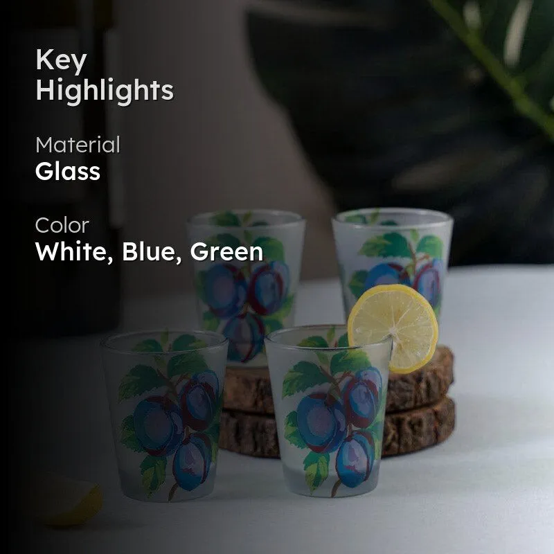 Blueberry Bath Shot Blass (30 ml) - Set Of Four media 2