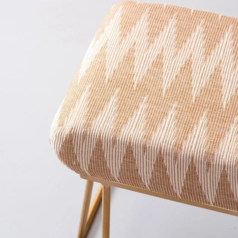 Aspari Metallic Stool - Set Of Two media 4