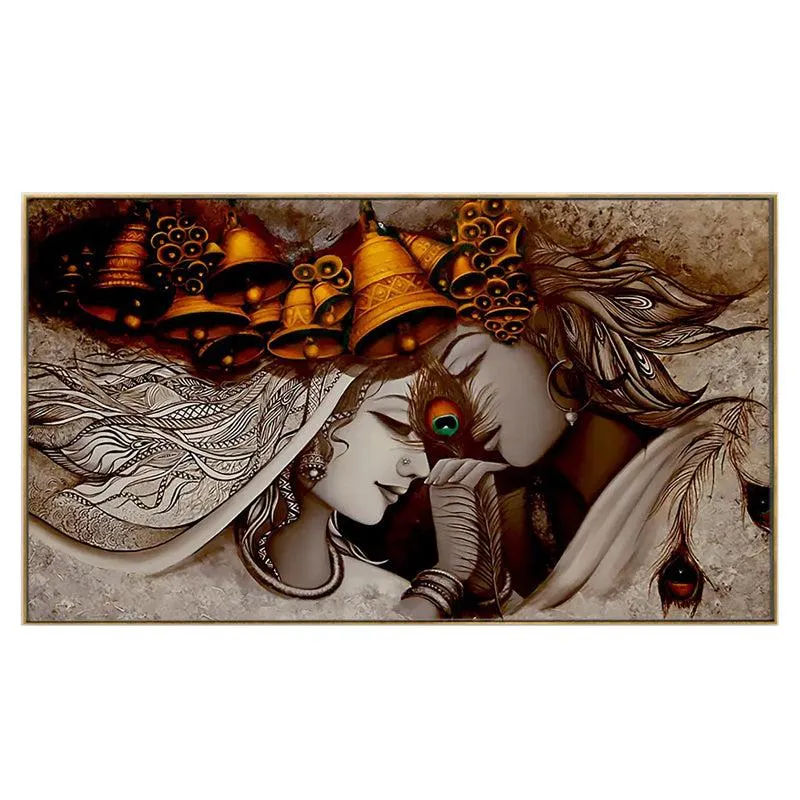 Krishna Neehara Wall Painting media 4