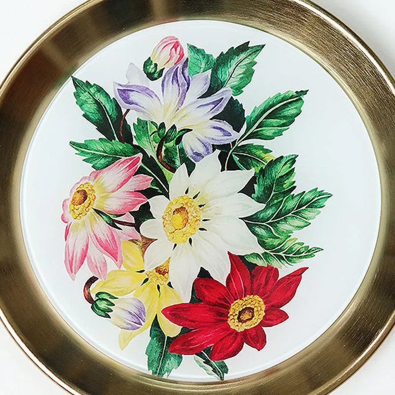 Serene Bloom Enamel Wall Plate media 4
