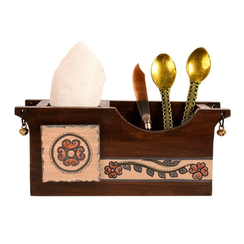 Chilane Tribal Cutlery Holder media 3