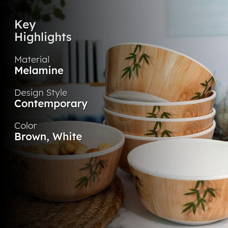 Servewell Herst Snack Bowl (240 ML) - Set Of Six media 2