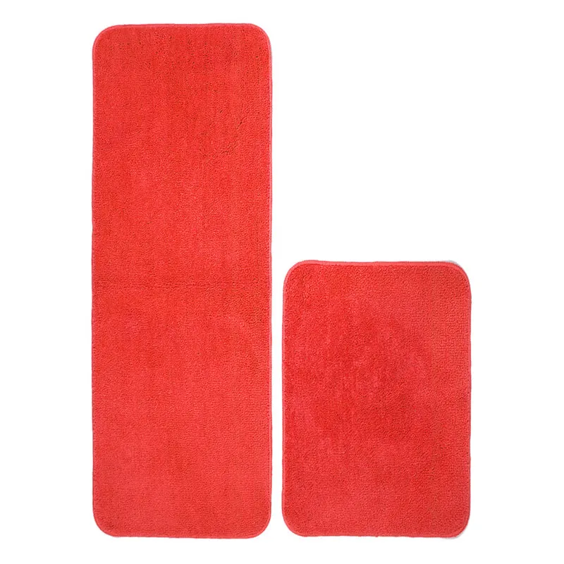 Saral Home Solid Anti-Skid Bathmat - Set Of Two media 7