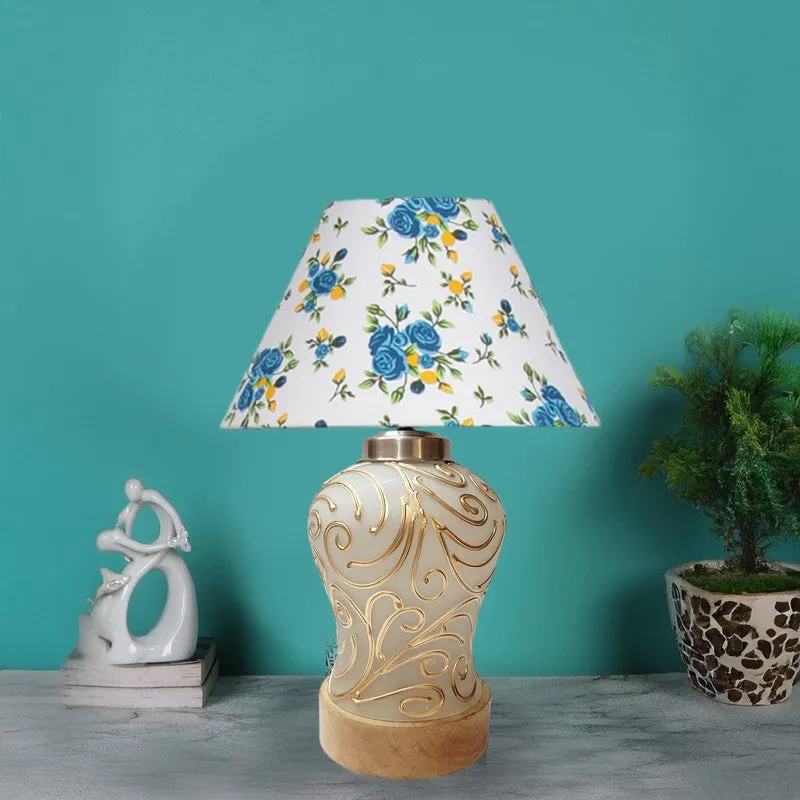 Lumithra Fleur Wooden Table Lamp - Multicolor media 3