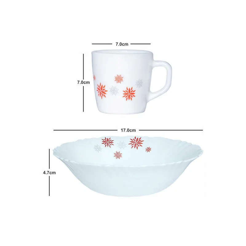 Cello Carsa Floral Tea & Snack Set - Five Piece Set media 5