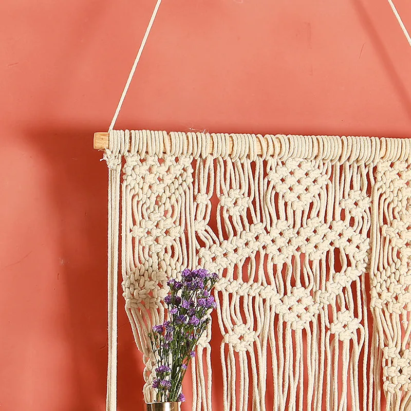 Knot Safe Macrame Wall Shelf media 3