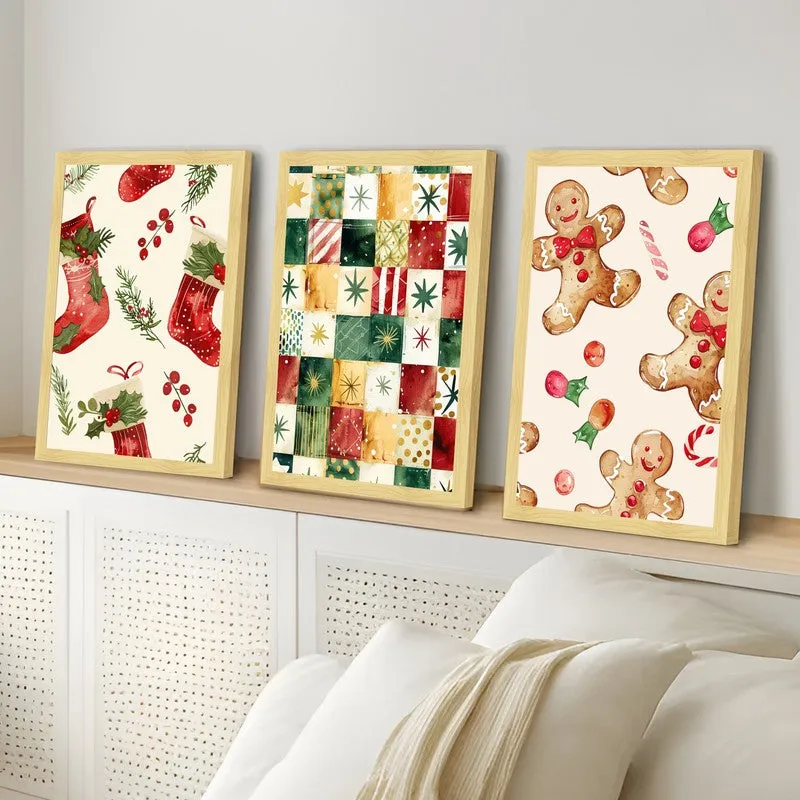 Twinkella Wall Painting - Set Of Three media 5