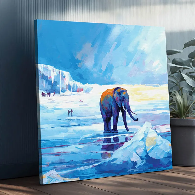 Desolate Haathi Canvas Wall Art media 5