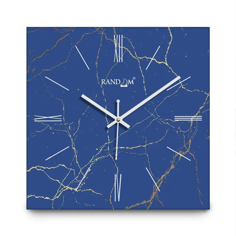 Zenvyx Analog Wall Clock - Blue media 3