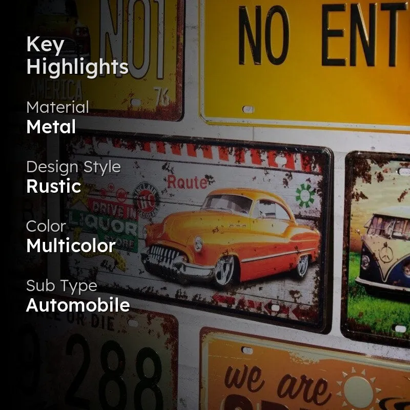 Drive-in Metal Wall Accent media 2