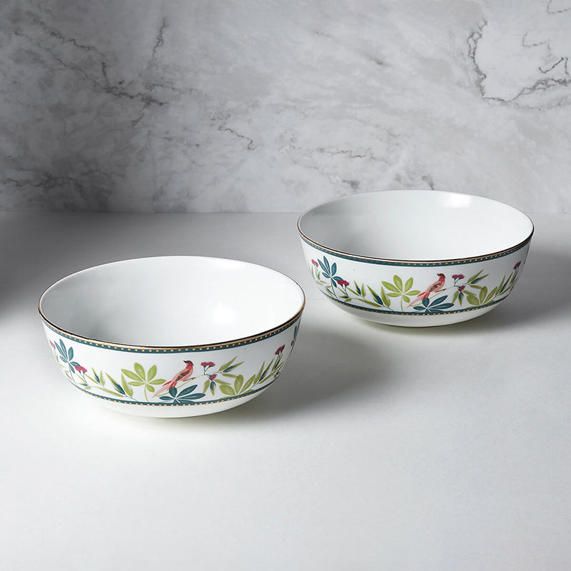 India Circus Versailles Bone China Dinner Set - 20 Piece Set media 6