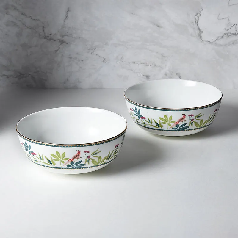 India Circus Versailles Bone China Dinner Set - 20 Piece Set media 6