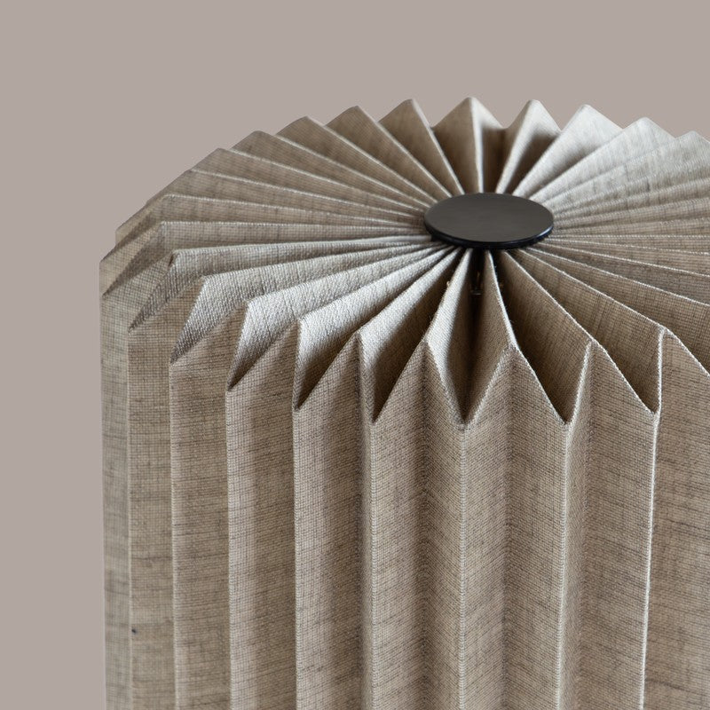 Fig Living Serenity Cotton Table Lamp - Brown image 6