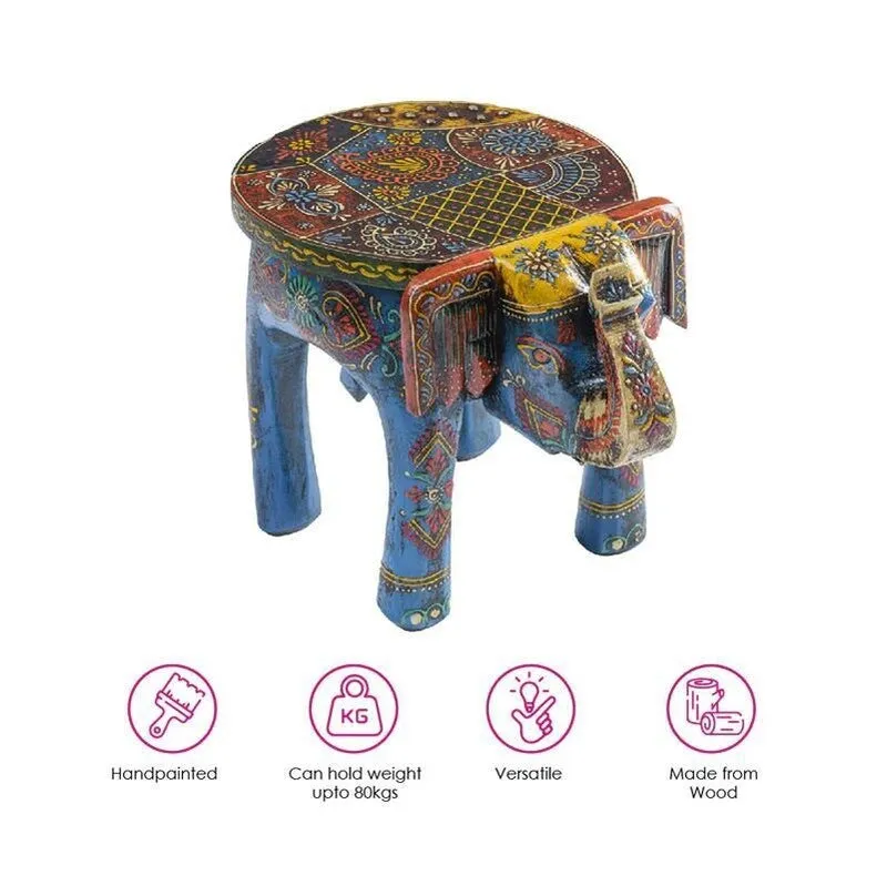 AuraSeat Luxe Bench & Stool - Blue,Gold media 5