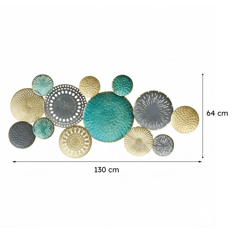 Circle Charm Metal Wall Accent media 5