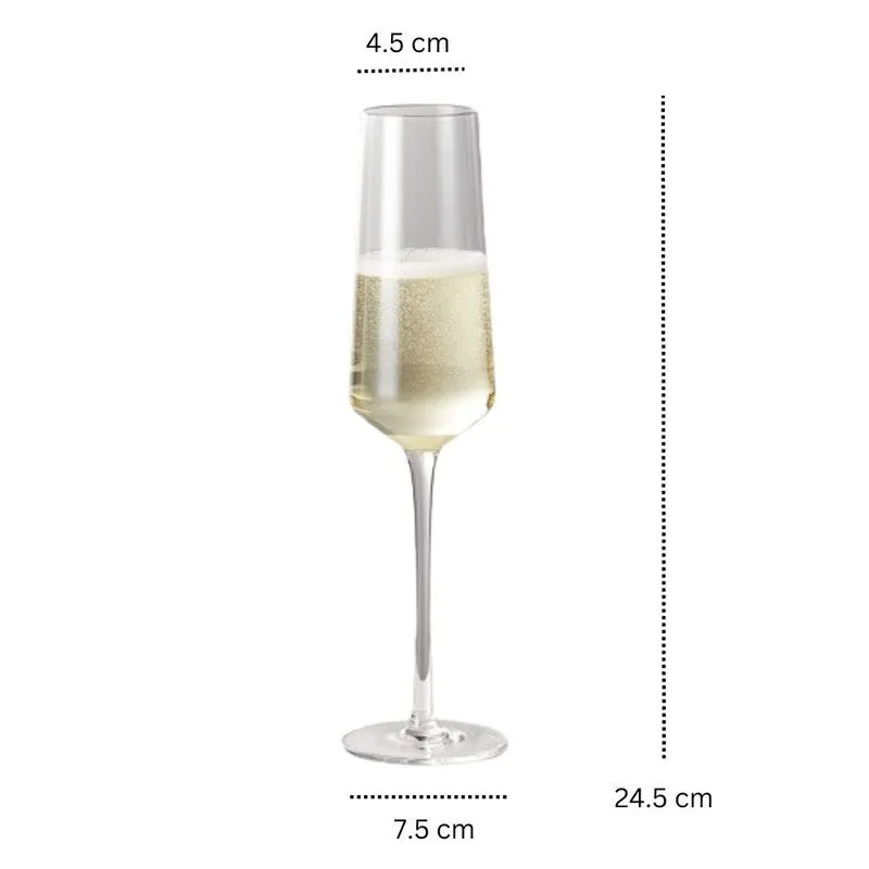 Dolven Champagne Glass(250 mL) - Set Of Six media 8