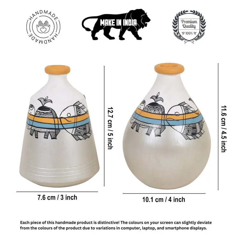 Haathi Heritage Vase - Set Of Two media 6