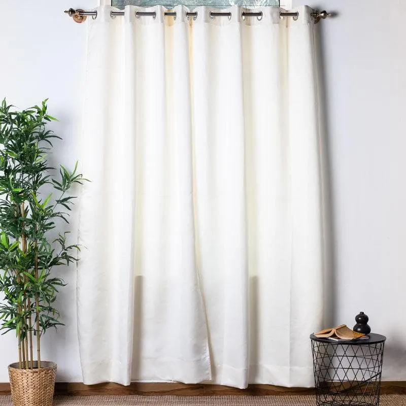 Swayam White Castle Curtain media 1