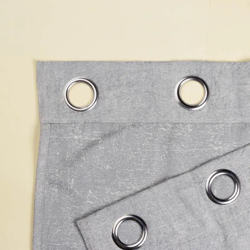 Zephyr Jacquard Single Curtain (Grey) media 5