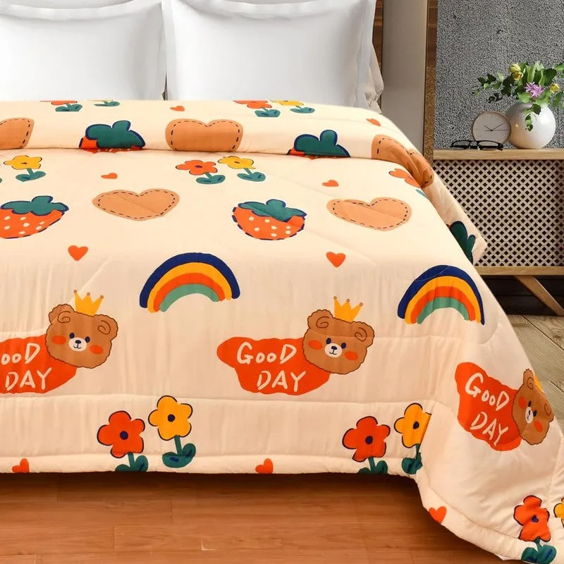 Unicorn Wishes Microfiber Kids Comforters - 150 GSM media 3